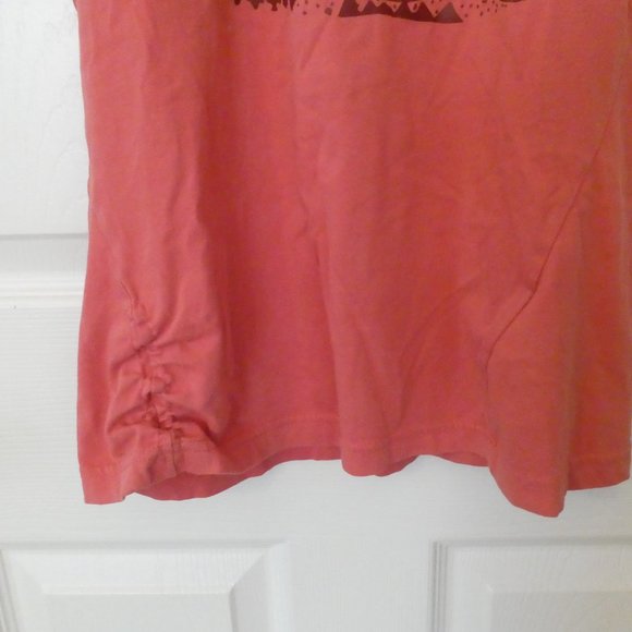Adidas Girls T-shirt w/Mountain and Sun Graphic 14-15yr - Picture 4 of 5